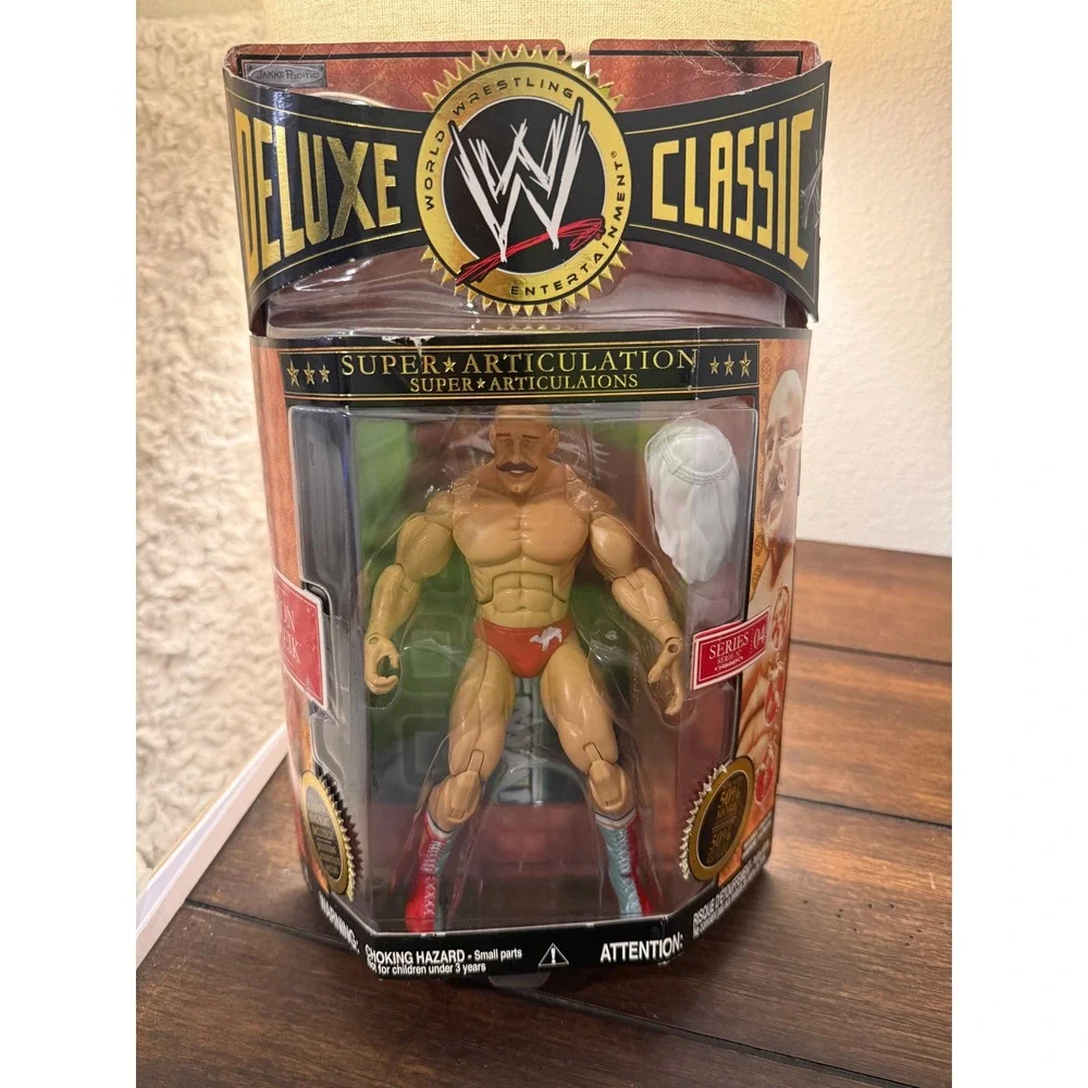 WWE Jakks Pacific Deluxe Classic Superstars Series 4 Iron Sheik Action Figure